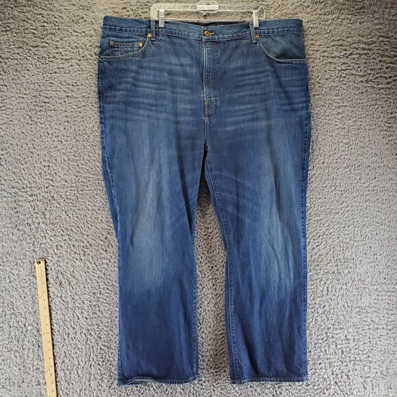 Cremeiux Jeans Mens 48x30 Blue Relaxed Fit Premium Denim Straight - Picture 1 of 12